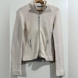 Malo Women's Cream Bomber Jacket